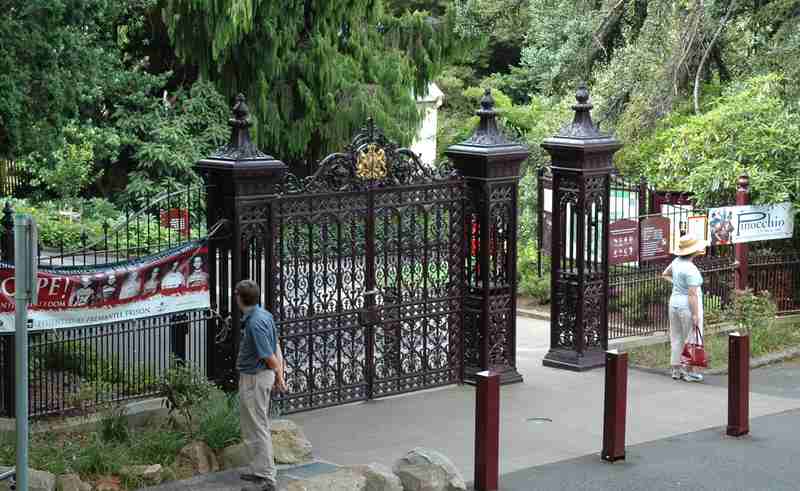Hobart
                    Gardens Entrance